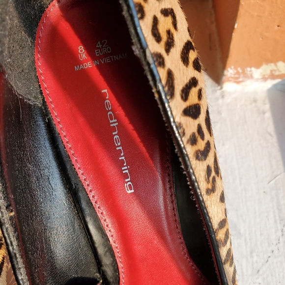 Redherring Stilletos UK 8,42 EU Leopard print. - Picture 10 of 10